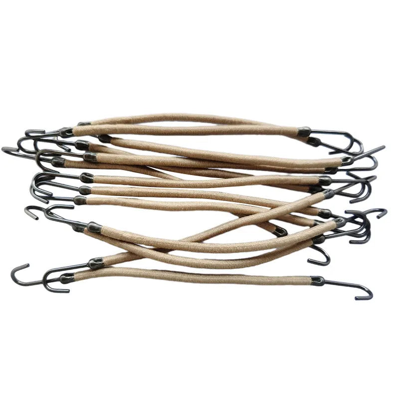 Wig double hook hair tool in solid colour with double-hook design for styling
