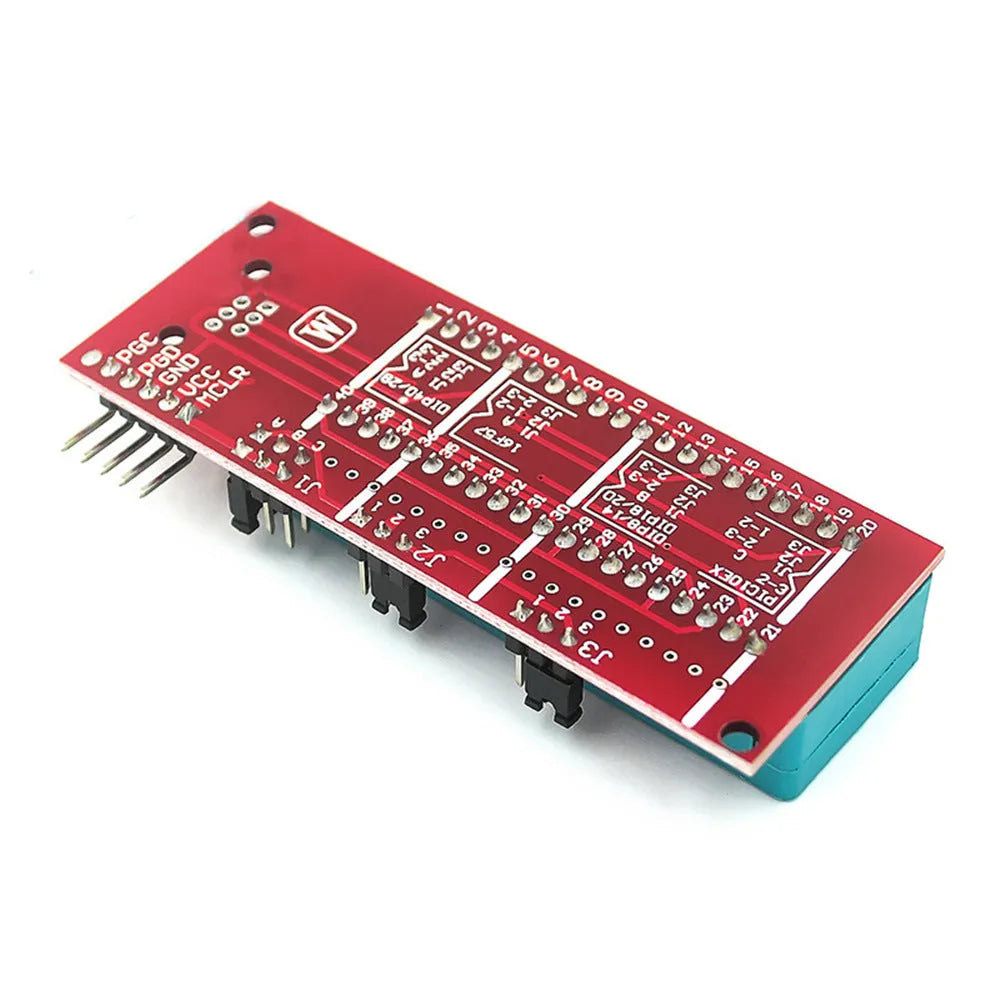 Offline microcontroller programmer burner with ICD2, KIT3 and KIT3.5 socket compatibility