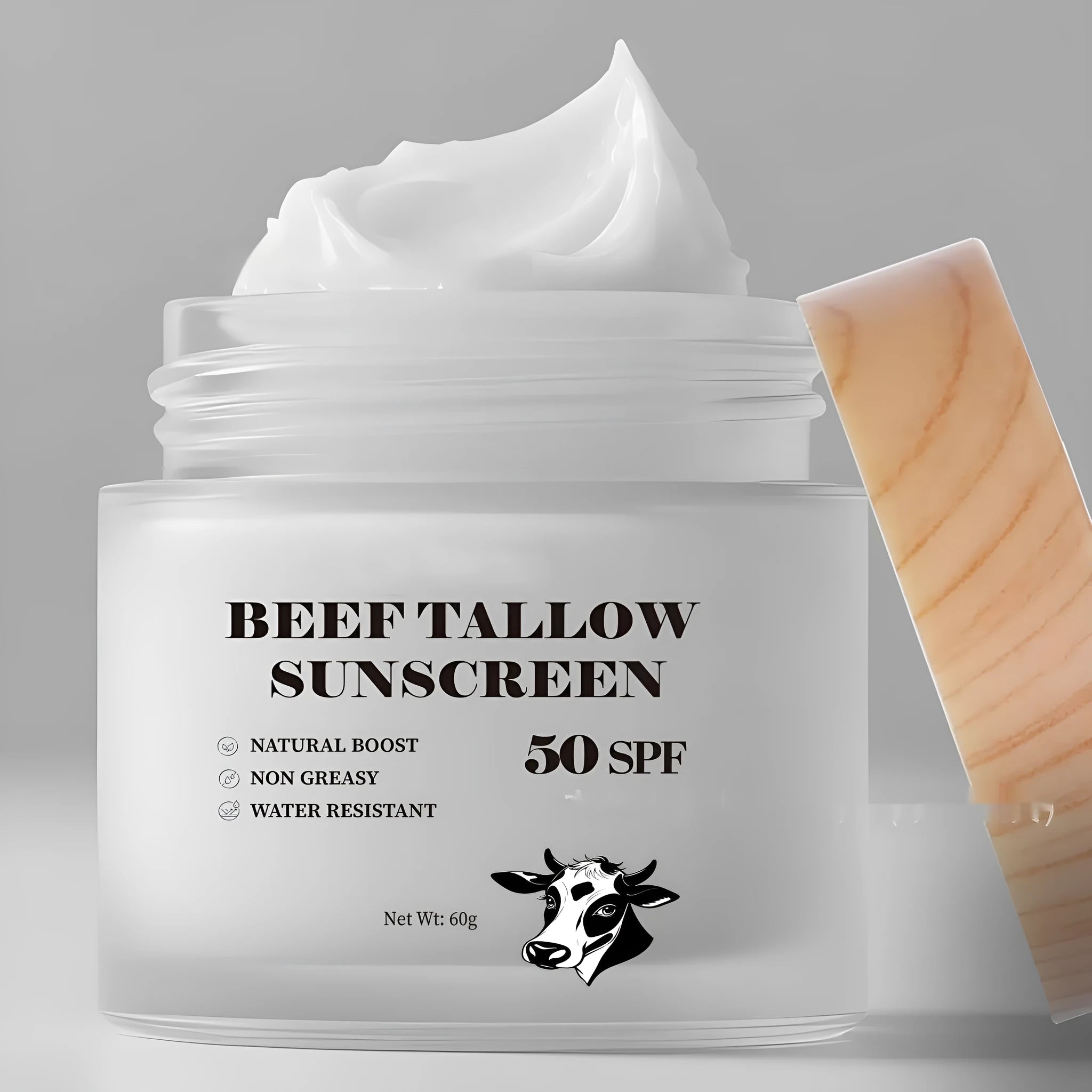 60g tin of beef tallow protective cream for waterproof skin barrier