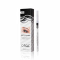 12 white waterproof eyeliner pencils in a box, smooth high gloss eye brightener makeup tools