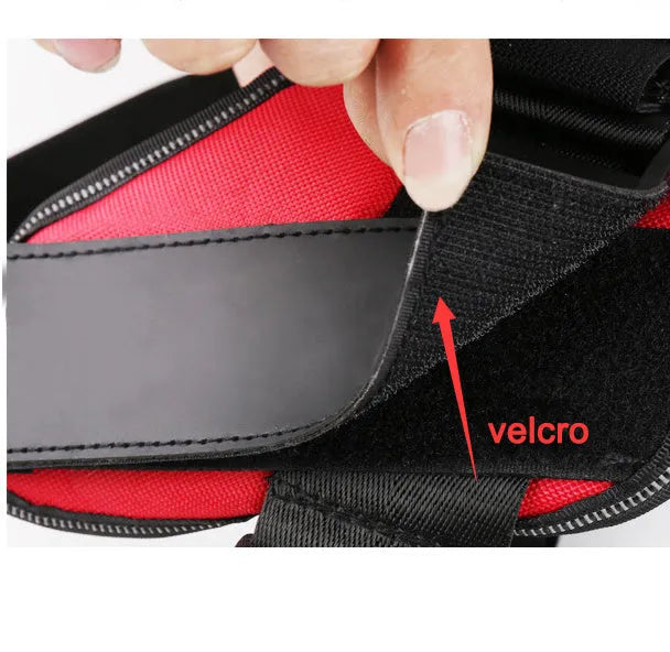 Adjustable reflective dog harness with no-pull design in multiple colour options