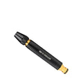 Black diamond alloy car washing gun with straight spray design measuring 17.7 cm