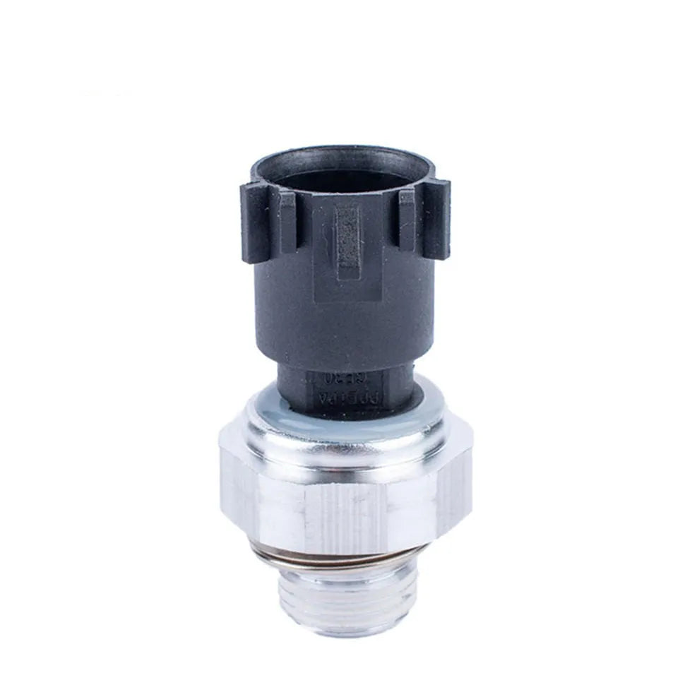Silver automobile fuel pressure sensor for engine fuel system monitoring