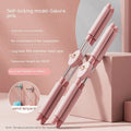 Child's pink adjustable open back stick yoga aid for fitness body shaping exercises