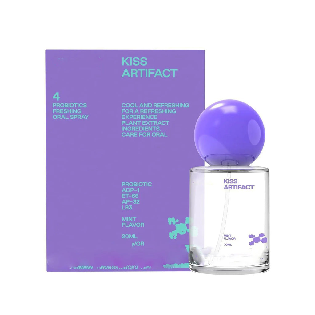 20ml bottle of portable long-acting probiotics oral spray for hydrating mouth care.