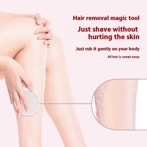 2-in-1 nano glass epilator and foot skin remover device in 2in1 style colour with plastic construction