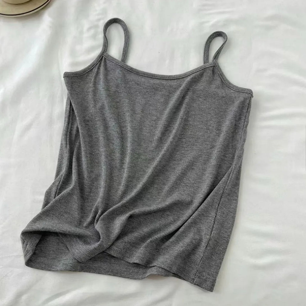 Women's gray casual sports suit with princess sleeves top, shorts, and vest, available in sizes L to 4XL