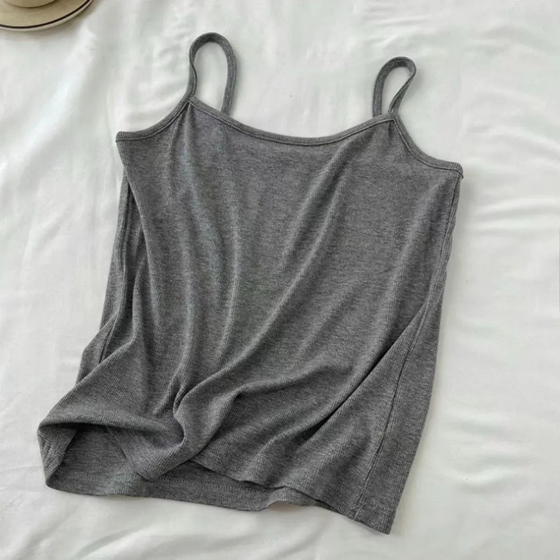 Women's gray casual sports suit with princess sleeves top, shorts, and vest, available in sizes L to 4XL