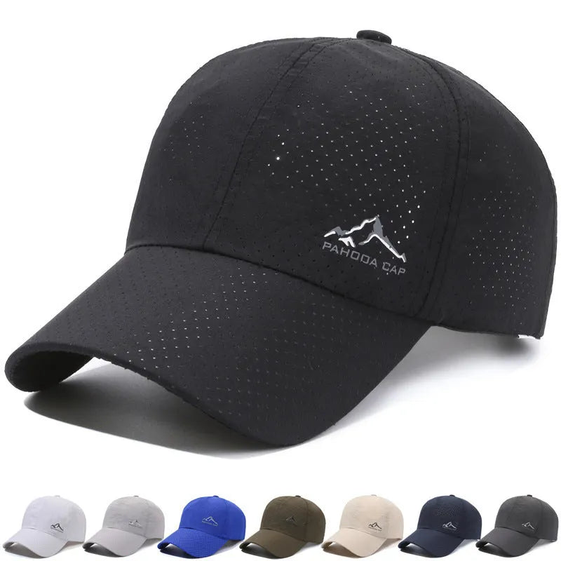 Korean style adjustable baseball cap in Army Green colour with dome crown for summer sun protection.