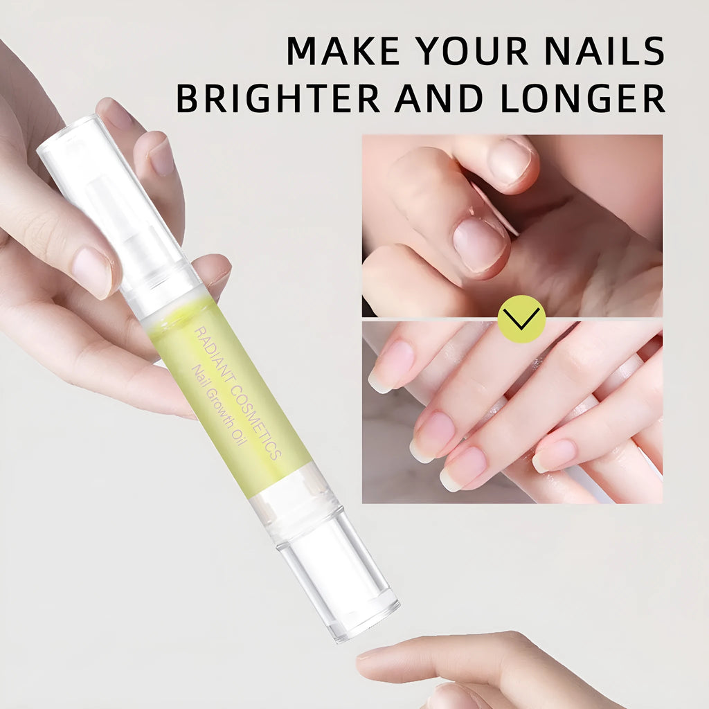 3ml nail growth treatment oil bottle for moisturising and promoting nail strength