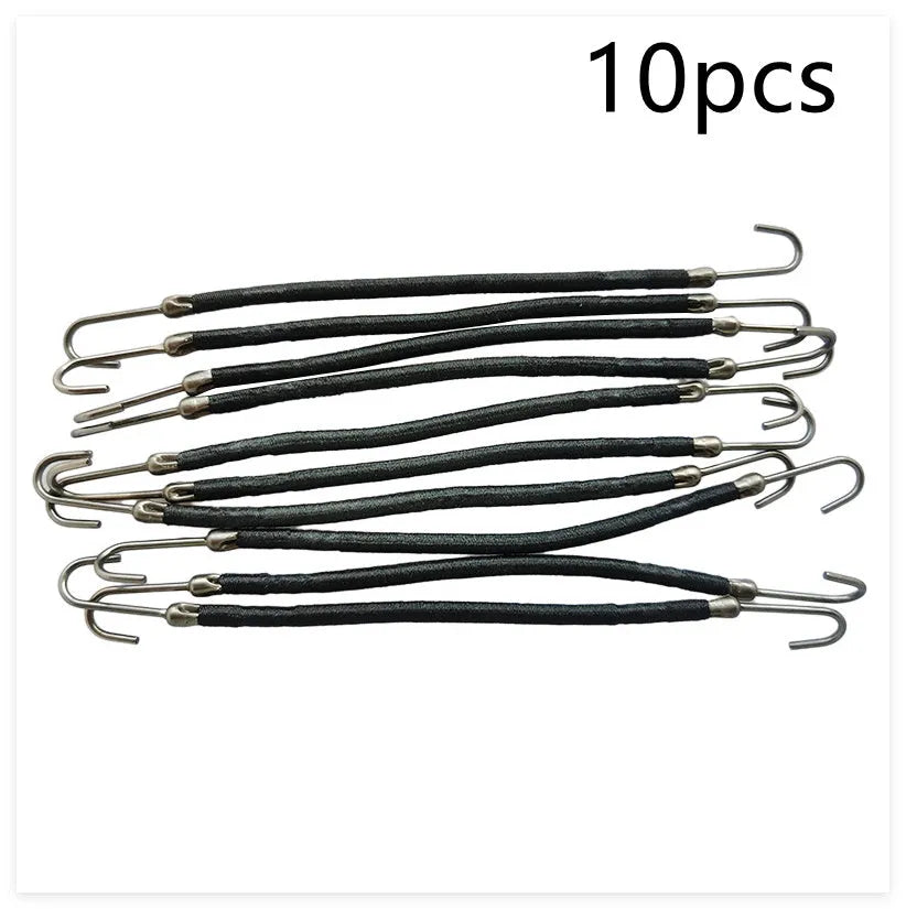 Wig double hook hair tool in solid colour with double-hook design for styling
