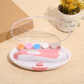 Ultra-quiet multifunctional baby nail polisher manicure kit with night light