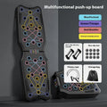ABS plastic push up support plate for upper body fitness training on a flat surface.