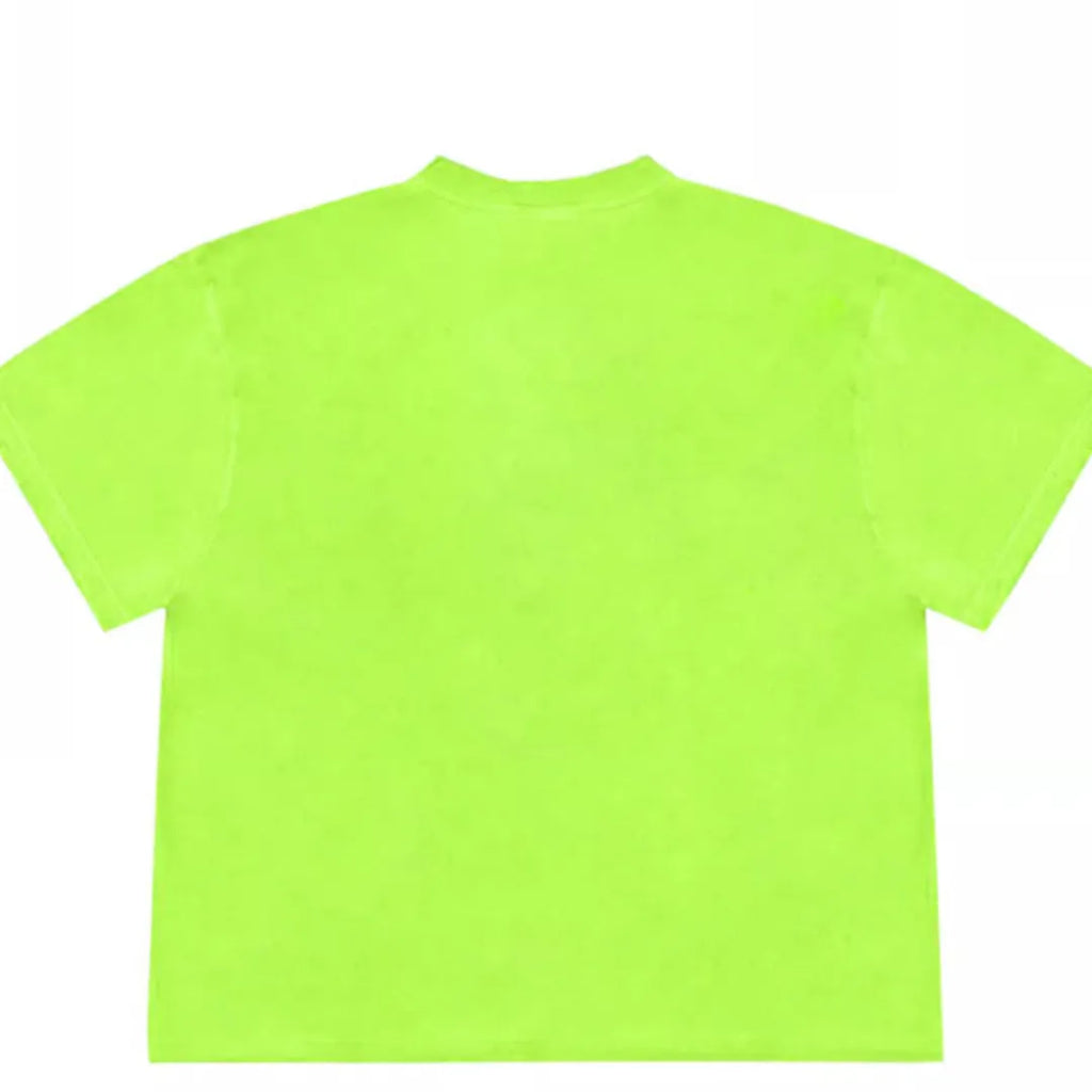Blueberry patchwork design short sleeve T-shirt in ice oxygen cotton fabric with round neck