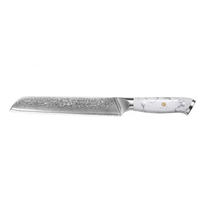 Damascus pattern VG10 steel combined chef knife with 21cm blade and 11cm handle
