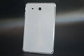 Ultra-thin transparent white silicone tablet protective case showing minimalist clear design