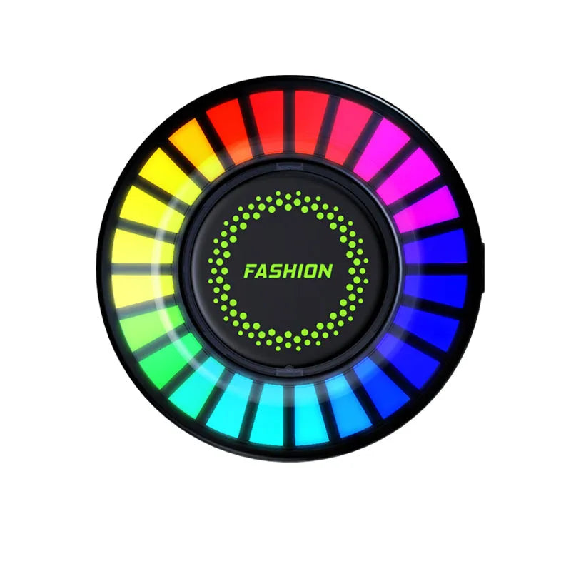 3D pickup effect RGB car atmosphere light mounted in car air vent with voice control and aromatherapy