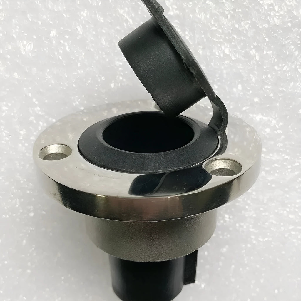 Stainless steel pole and ABS yacht anchor light ring lamp socket with connection wires
