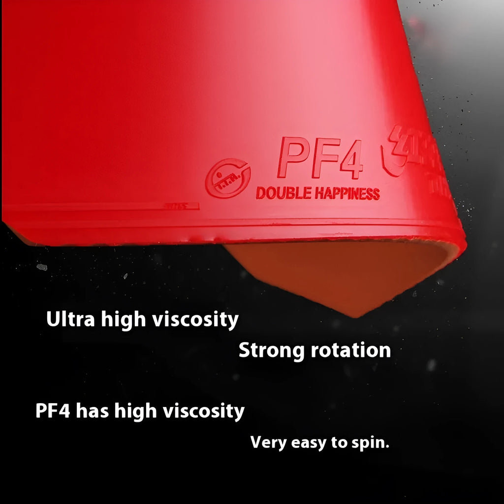 Fast Attack Sticky Classic-50 table tennis racket with anti-rubber, red or black, thick or medium thick sponge.
