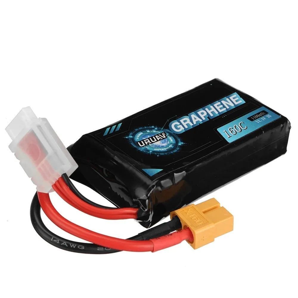 7.4V 1200mAh soft case LiPo battery for RC remote control cars and model ships