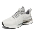 Rotating button running shoes in low-top design with buckle fastening and mesh upper