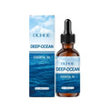 30ml glass bottle of Deep Ocean essential oil blend with dropper.