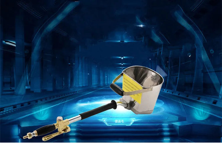 Multi functional pneumatic airless spraying machine for exterior wall paint with detachable nozzle