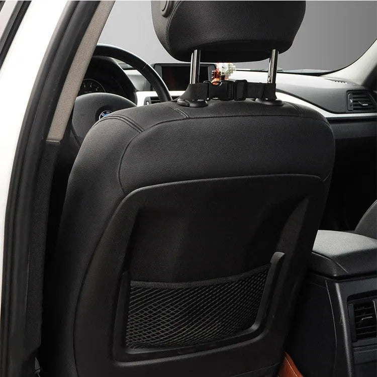Memory cotton car lumbar support cushion in universal size on a car seat