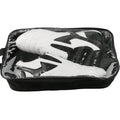Black and white children's professional martial arts training shoes with soft bottom design
