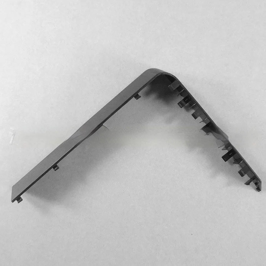 Black and white plastic hard drive baffle cover for 3.5-inch SATA drives