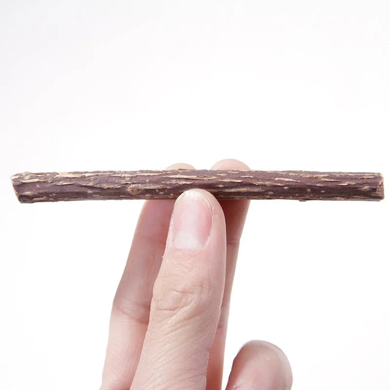 Five cat molar rods on a surface, each 15g, for adult cat dental care chewing