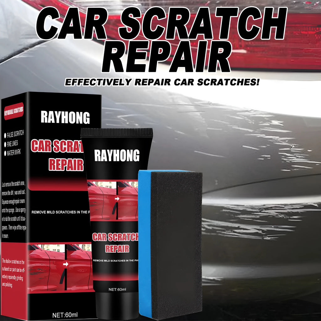 60ml car scratch repair wax set with polishing pad for automotive lacquer paint maintenance