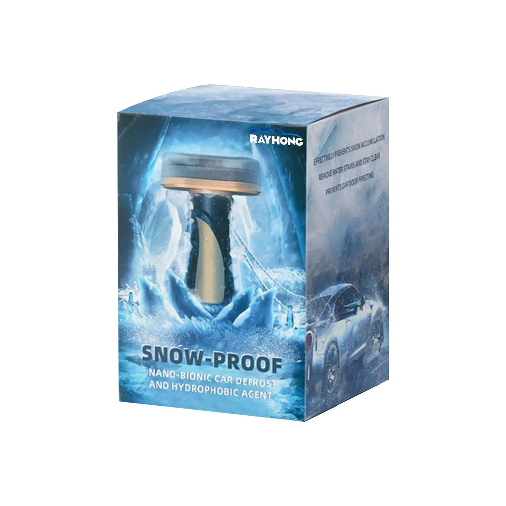 Hydrophobic nano coating car snow brush with PE construction measuring 5x9x14cm
