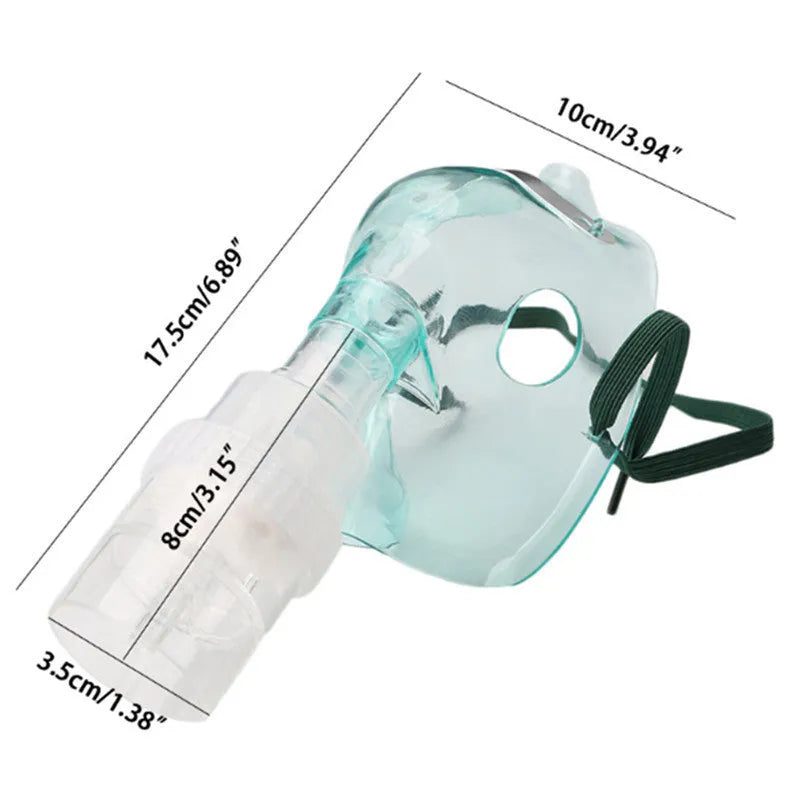 Soft rubber mask aid accessory for improving face mask comfort and fit