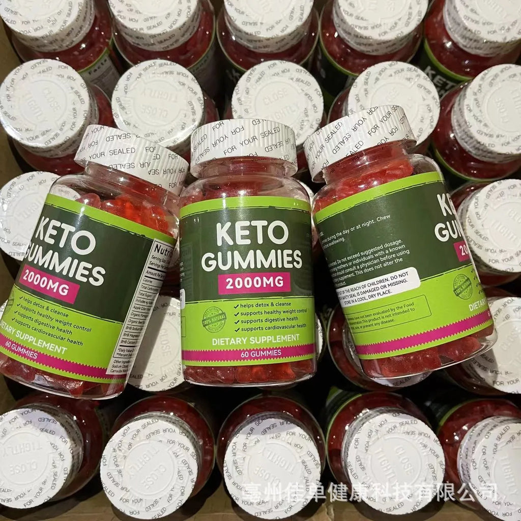 Bottle of 60 Keto BHB Vinegar Candy Vitamin soft candy tablets for ketogenic diet supplementation