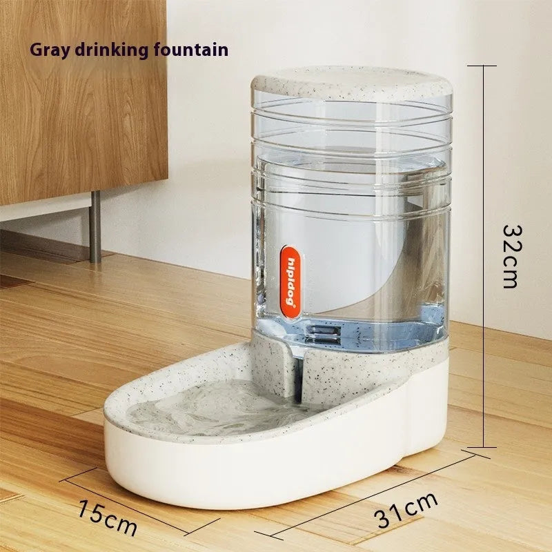 Automatic pet water fountain 3.8L large capacity dispenser in blue grey green pink for cats and dogs