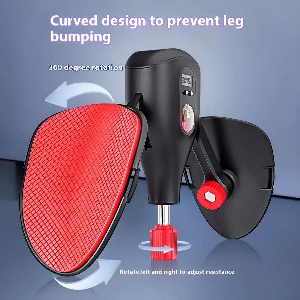 Men's Kegel trainer PC muscle exercise device with fiberglass core available in black or grey with straps