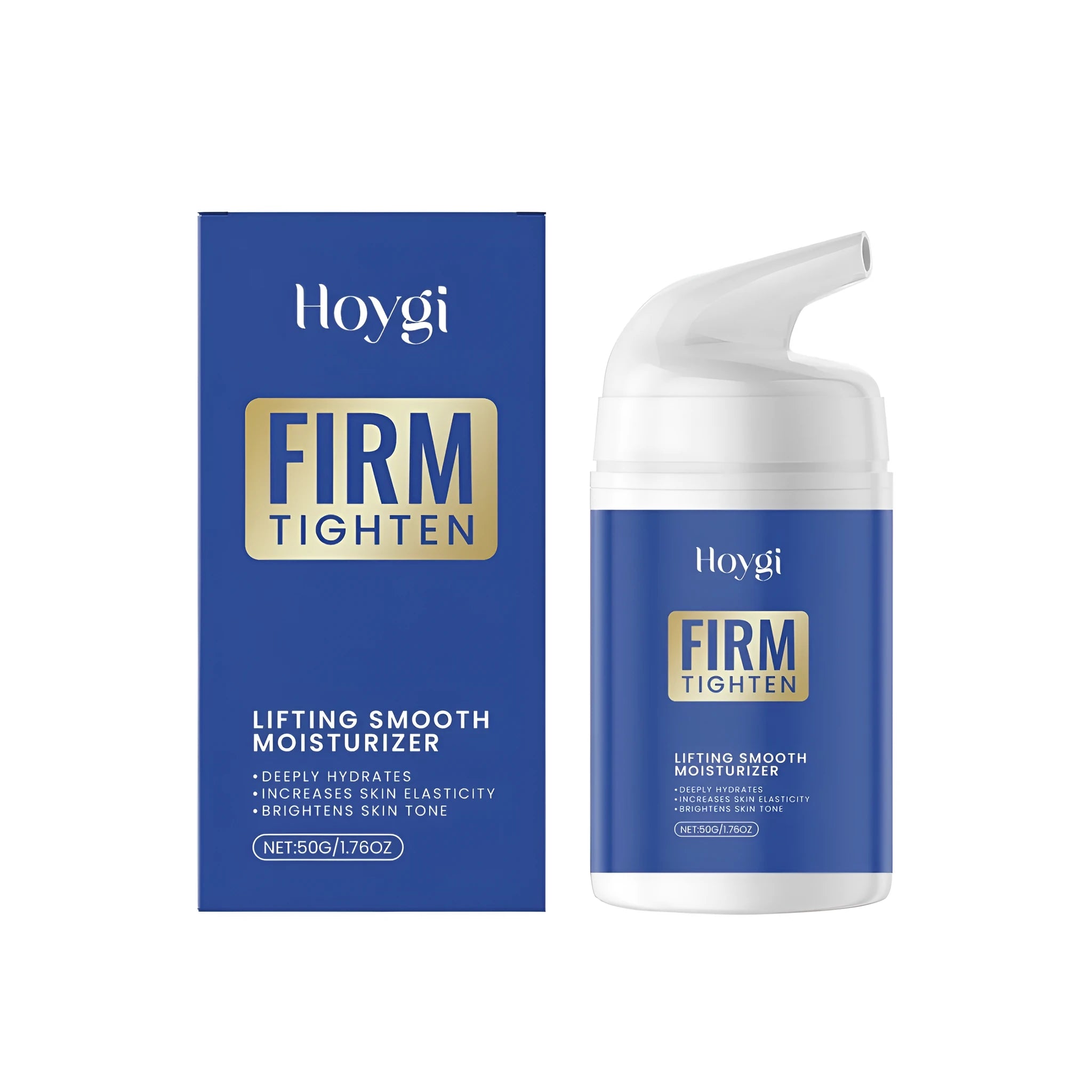 50g container of Lifting Smooth Moisturiser cream with shea butter and hyaluronic acid
