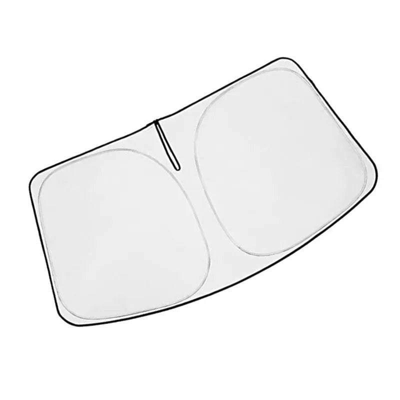 Silver aluminised car windshield sunshade for NOAH XOVY 90 series vehicles