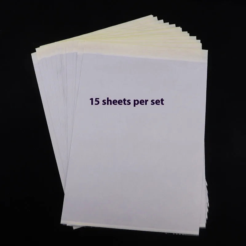A4 tattoo transfer paper quadruple copy with transfer paste gel for stencil creation