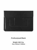 13.3 inch integrated dual-angle laptop bracket bag in black and brown options