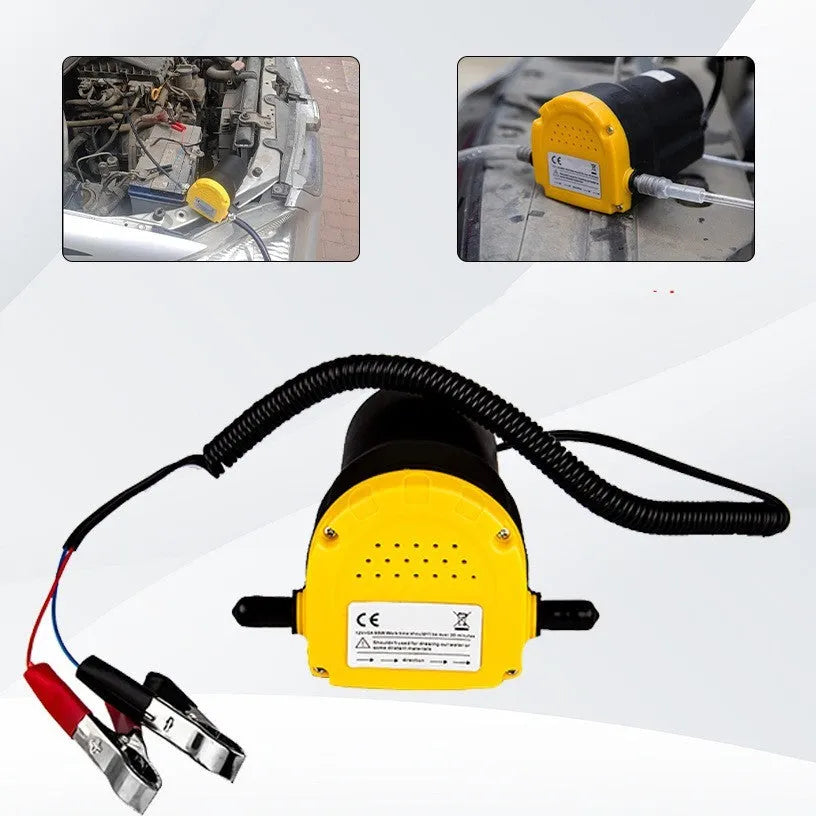 12V electric self-priming oil gear pump with engineering plastic body