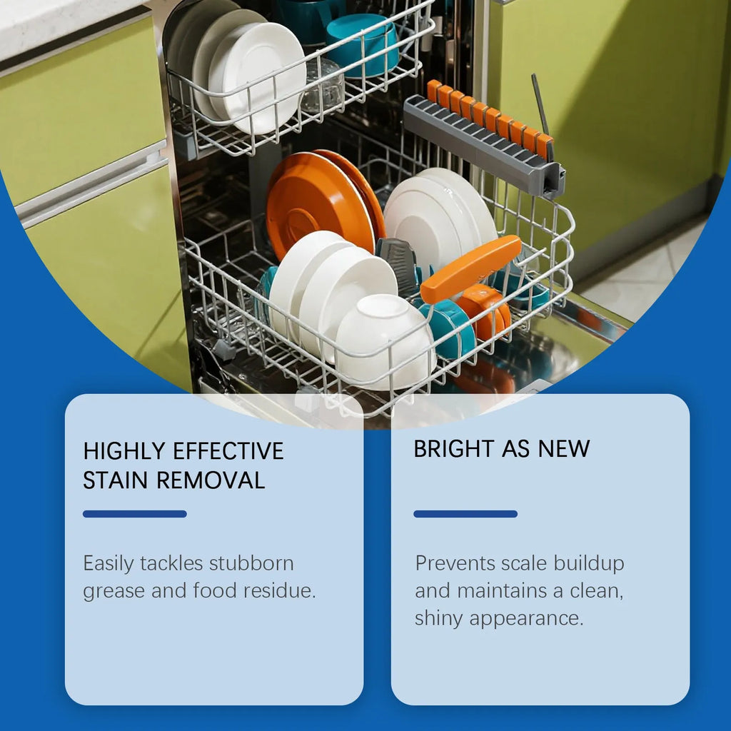 237mL bottle of concentrated dishwasher detergent aid liquid cleaner for kitchenware.
