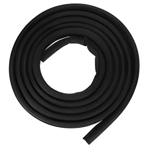 Black rubber sliding door seal for Toyota Hiace High Roof 2005- models