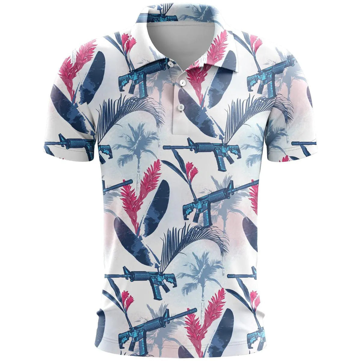 3D printed pattern sports short sleeve top in bird eye cloth fabric showing loose fit design