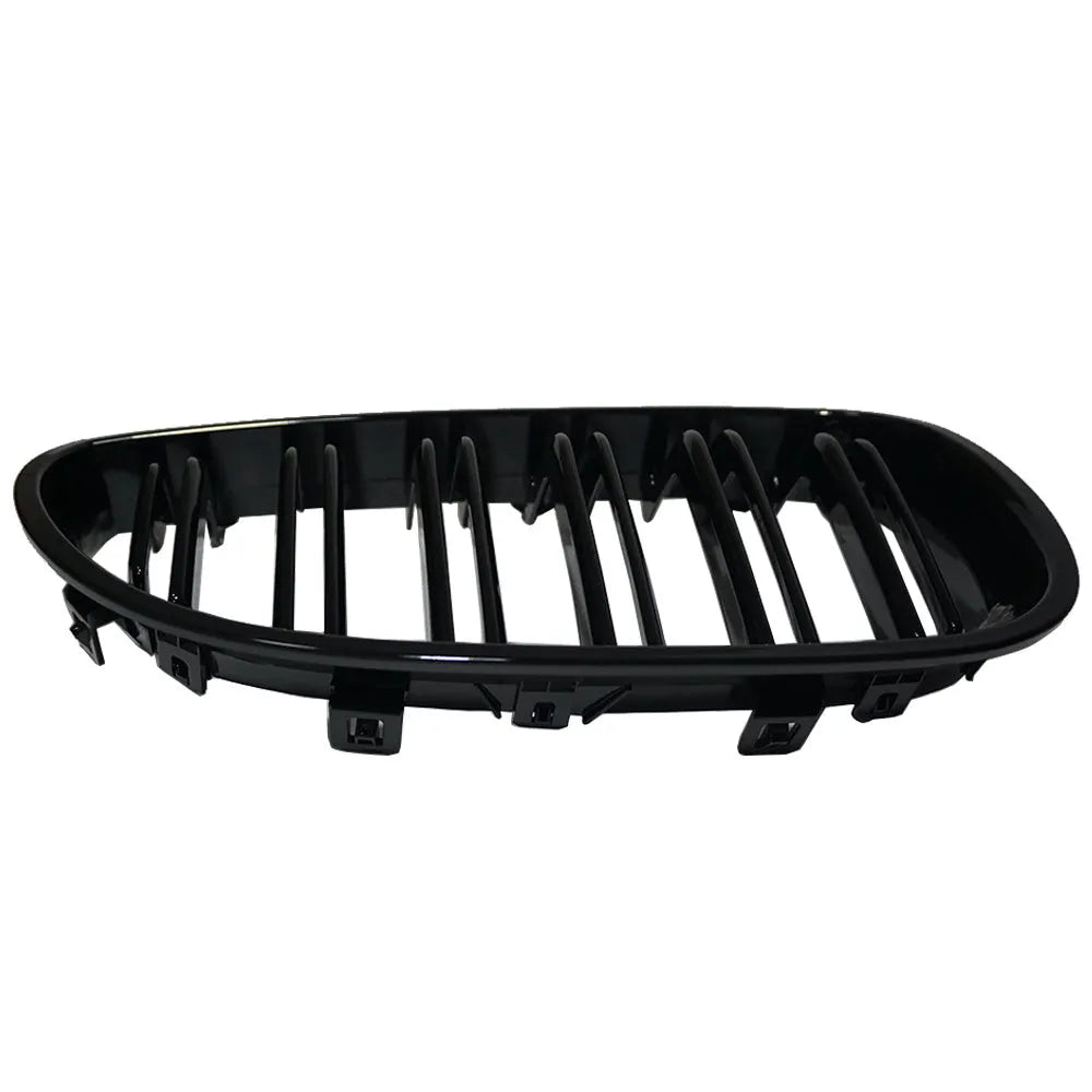BMW 5-Series carbon fibre style front grille set for E39 E60 E66 models