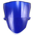 Blue and brown tint motorcycle windscreen for Kawasaki ZX-6R and ZX-10R models.