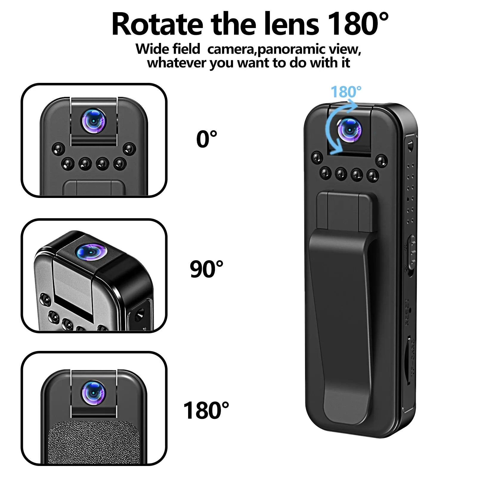 L7 model home security camera with HD recording and infrared night vision