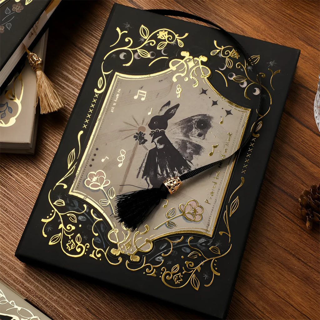 THALO Gothic retro style A5 notebook with choice of three artistic cover designs.