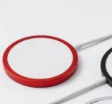 Magsafe magnetic wireless charger for iPhone 12 and 13 series in silver, black, blue, or red colour